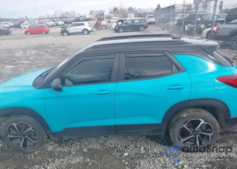 2022 Chevrolet Trailblazer Fwd Rs from USA, damaged, VIN KL79MTSL3NB021163